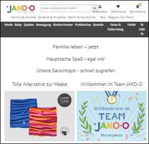 JAKO-O Schweden - Ihr Online Shop für Baby- & Kinderartikel