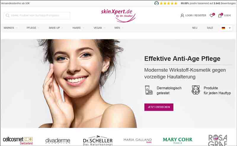 Kosmetik gunstig online kaufen skinxpert Germany