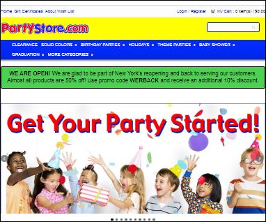 PartyStore - Thousands of party supplies in-stock U.S.