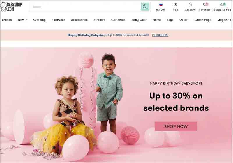 Shop premium children's clothes and baby gear - Babyshop