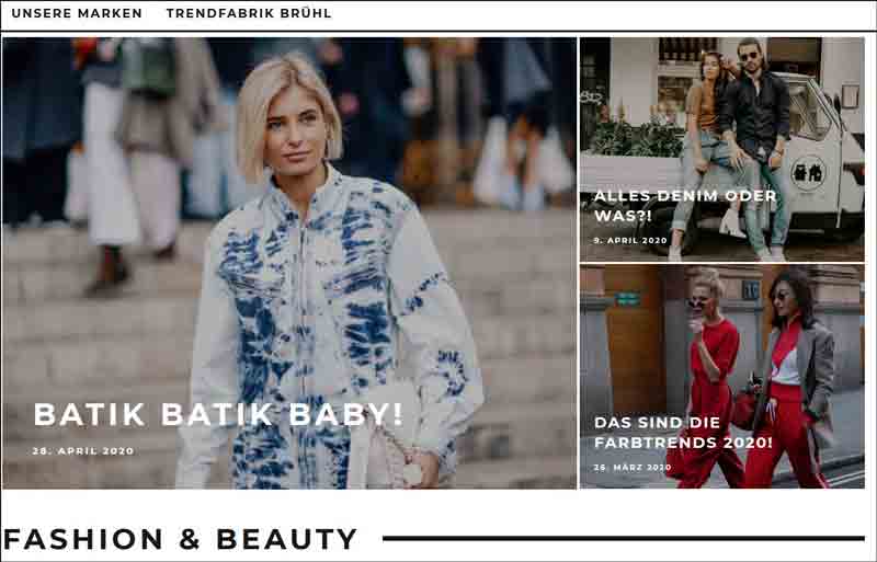 Trendfabrik Mannheim/Brühl 🛍 » Angesagte Marken, für Männer und Frauen ✅ Lokale, frische Labels mit den aktuellsten Trends ✅ Fashion & Lifestyle Blog