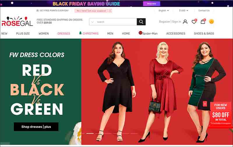 Plus Size Clothing, Plus Size Dress Online Store Rosegal