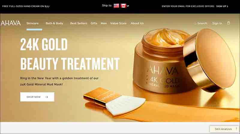 AHAVA - Dead Sea Mineral Skin, Care Products AHAVA