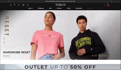 Tessuti Designer clothing for men and women