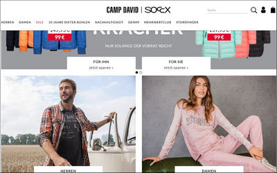 CAMP DAVID & SOCCX _ T-Shirts, Pullover, Hosen online kaufen