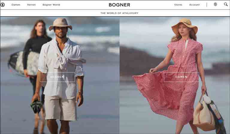 Exklusive Mode im Bogner Online-Shop