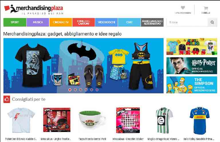 MerchandisingPlaza: Vendita Online di Abbigliamento e Idee Regalo