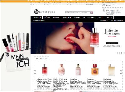 Parfum, Make-up, Pflegeprodukte online kaufen _ parfuemerie.de
