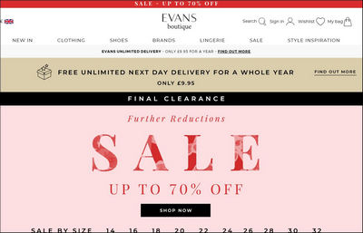 Evans-Shop Plus Size Clothing in Sizes 14-32 - Curve Clothing - Evans