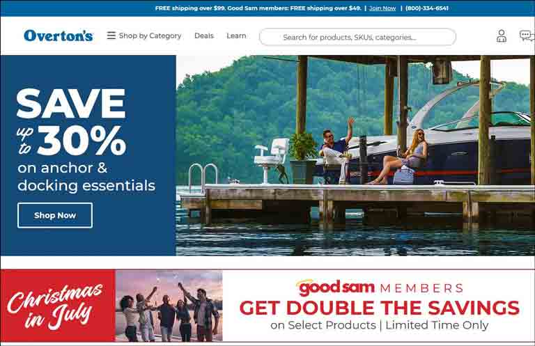 Overton’s - Competitive Pricing for Fishing, Watersports & Boating Needs