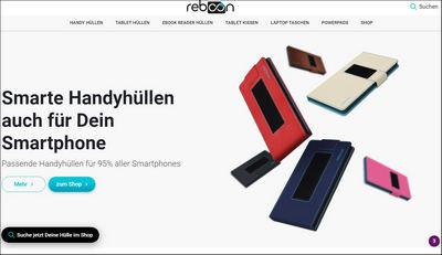 reboon GmbH - Entdecke die funktionalen Handy&Tablet Hüllen in Deutschland