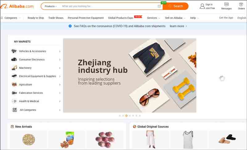Manufacturers, Suppliers, Exporters & Importers, sell and buy - Alibaba in China online B2B marketplace