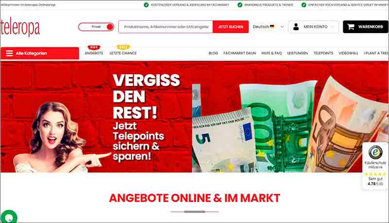 Elektronik, Digitalradios & mehr online kaufen - teleropa.de