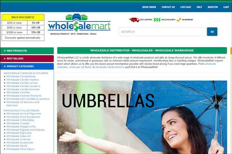 Wholesale Distributor, Wholesaler, Wholesale Warehouse - WholesaleMart a USA