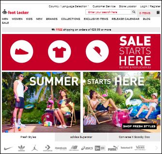 Foot Locker Shoes, Trainers & Clothing