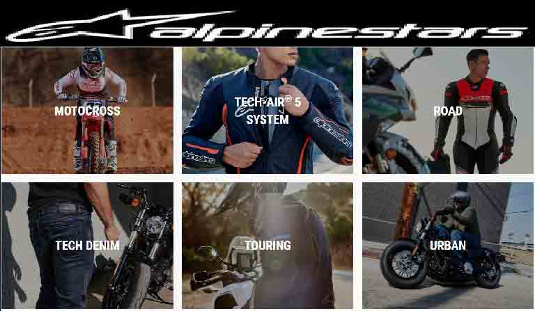 Alpinestars Official Site footwear and apparel for motorcycle, motocross and mountain