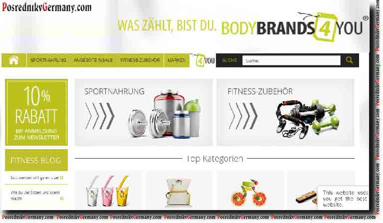 Bodybrands4you Shop - Dein Shop für Fitness & Gesundheit