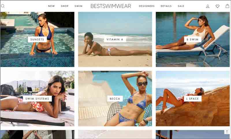 B. Swim at Bestswimwear Shop - Luxe Women's Swimwear. Women's Designer Swimsuits Featuring D Cup Bikinis