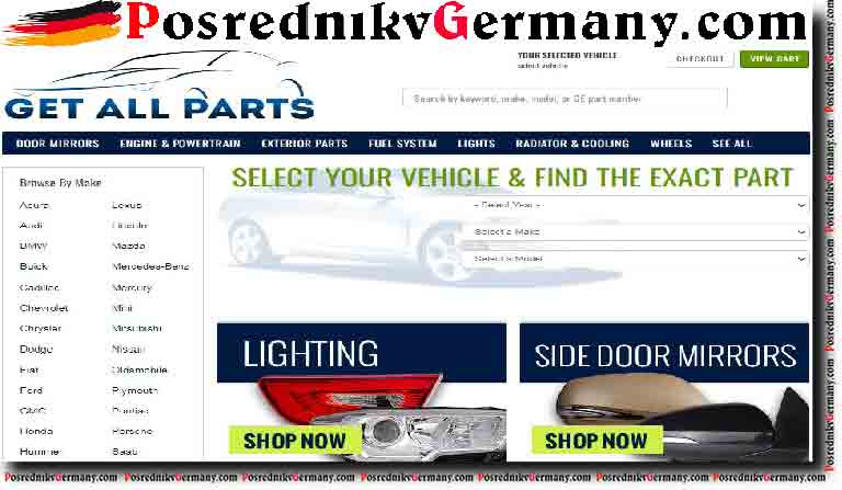 Aftermarket Car & Truck Replacement Parts - Get All Parts