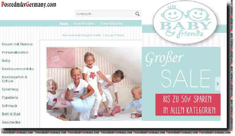 Personalisierte Babygeschenke kaufen - baby-and-friends Shop