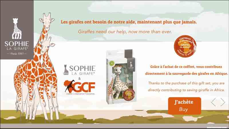 Vulli France - Sophie la girafe Un jouet unique