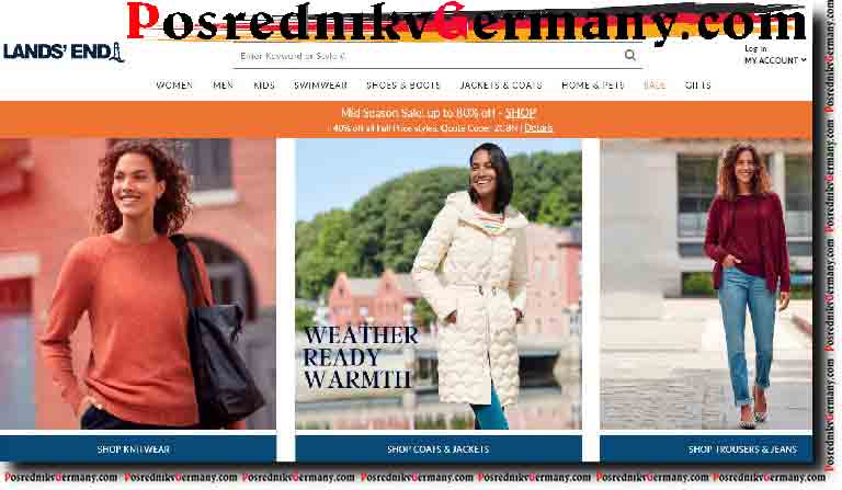 Quality, stylish clothing for women, men and kids - Lands' End
