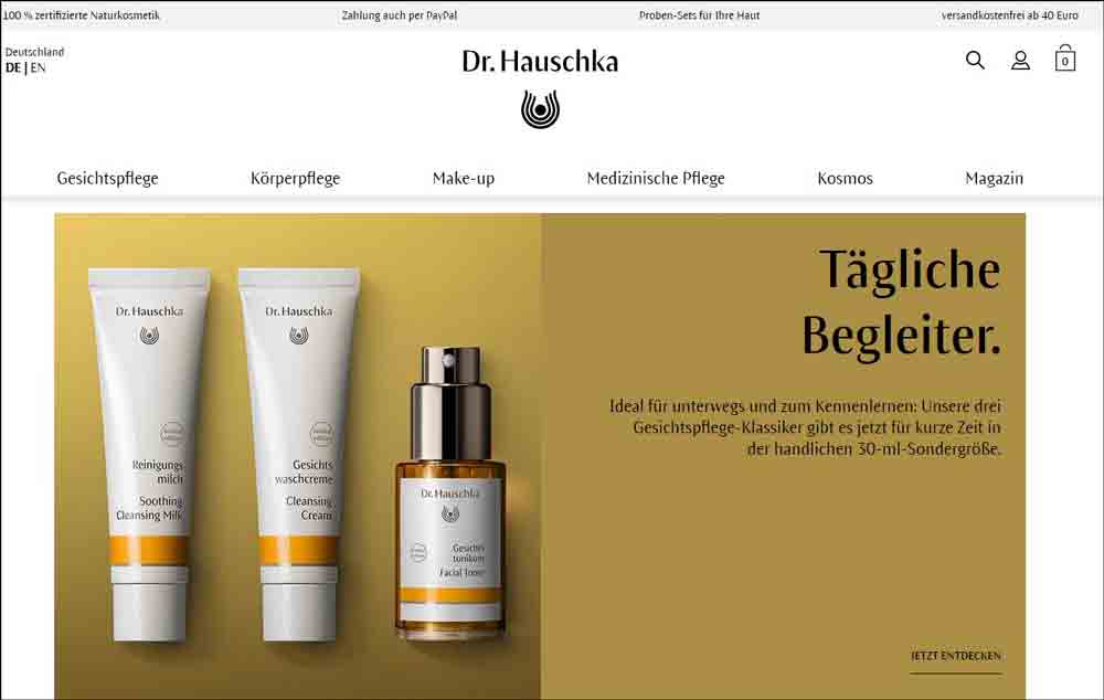Naturkosmetik zur Pflege für Gesicht & Körper | Dr. Hauschka Germany