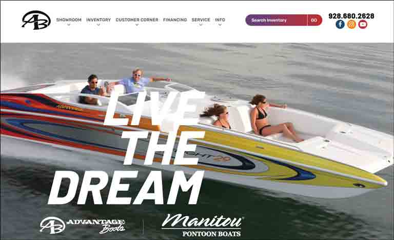 Advantage Boats sell new and pre-owned fiberglass, pontoons and outboards from Advantage Boats and Manitou Pontoon with excellent financing and pricing options