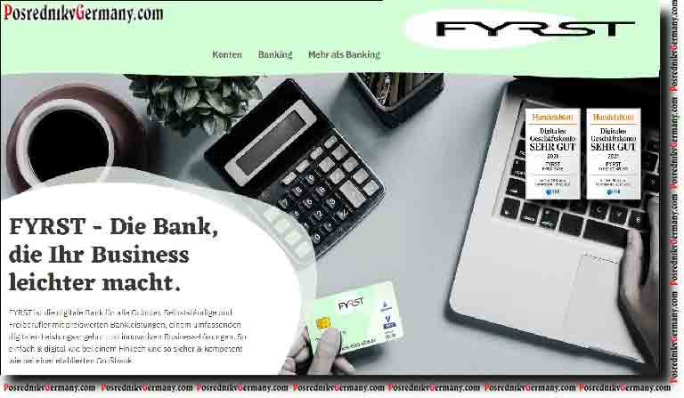 FYRST ist die digitale Bank für alle Gründer, Selbstständige und Freiberufler