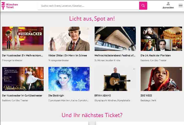 Munchen Ticket - Dein Ticketservice fur Konzerte, Musicals