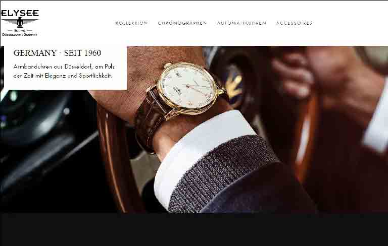 Offizieller ELYSEE Uhren Store - Hochwertige Damen- und Herrenuhren – Elysee Uhren