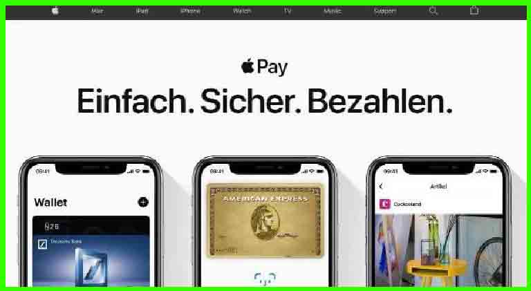 Apple offers a mixture of online payment service and contactless payment in the store with Apple Pay.