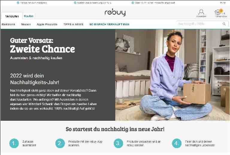 reBuy is the perfect eBay alternative when it comes to giving used products a new chance