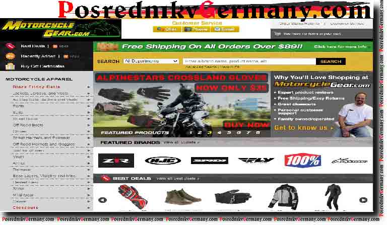 Motorcycle Jackets, Helmets, Gloves - MotorcycleGear Store