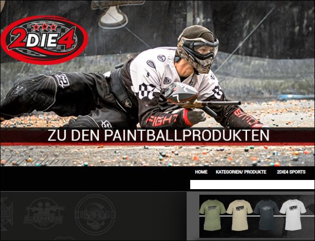 Bei 2DIE4 Paintball Zubehör und Ausrüstung online bestellen und kaufen. Im Paintballshop in Westerburg Paintballs, Markierer